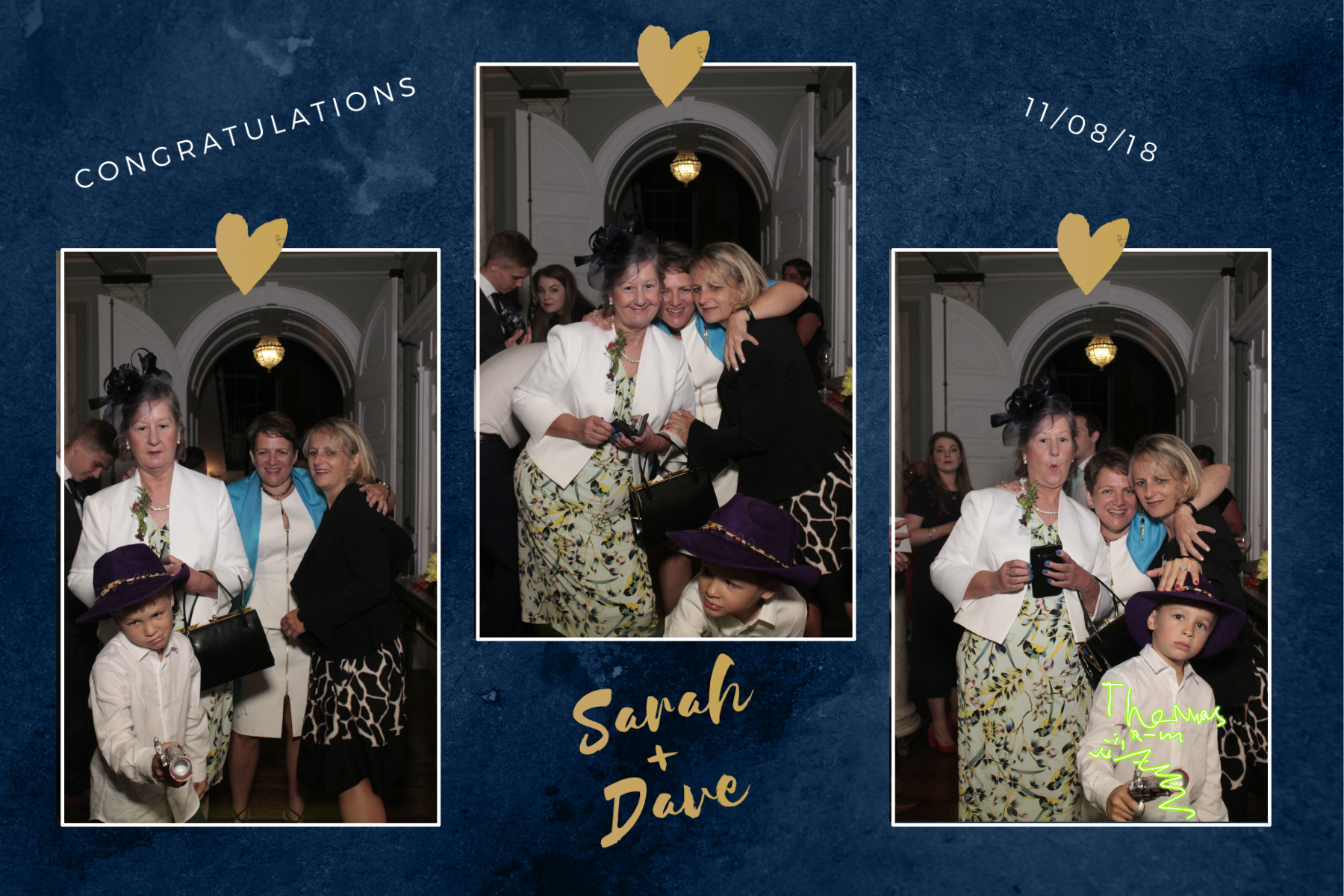 Sarah & Dave's Wedding | View more photos from the event at gallery.myphotoboothexperience.co.uk/u/MyPhotoBoothExperienceLtd/Sarah-Daves-Wedding